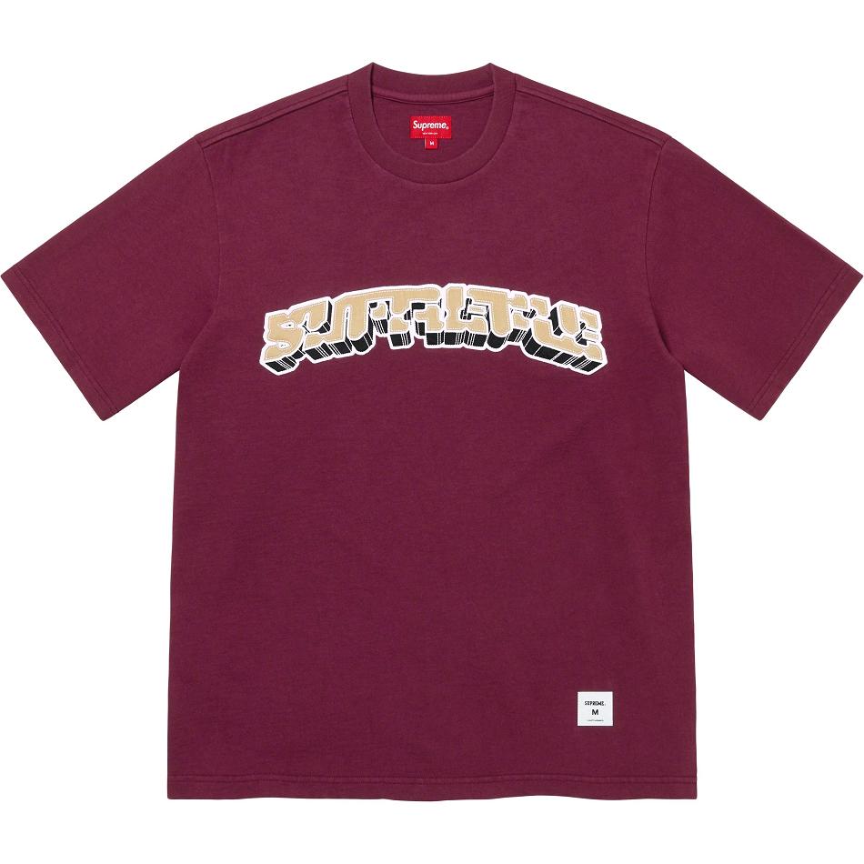 Supreme Block Arc S/S Top Trøjer Rød | DK264KI