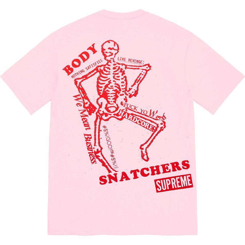 Supreme Body Snatchers Tee T Shirts Lyserød | DK345XF