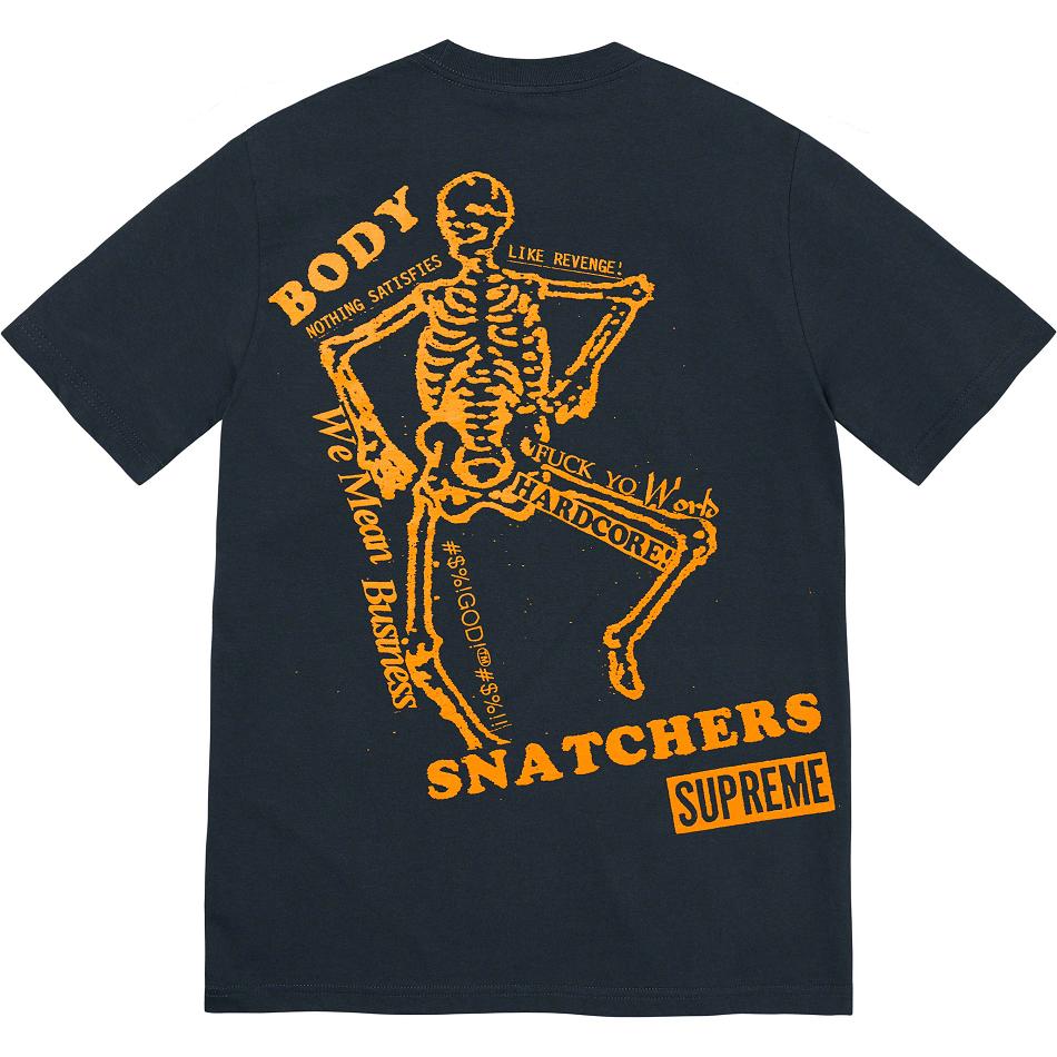 Supreme Body Snatchers Tee T Shirts Mørkeblå | DK347VD