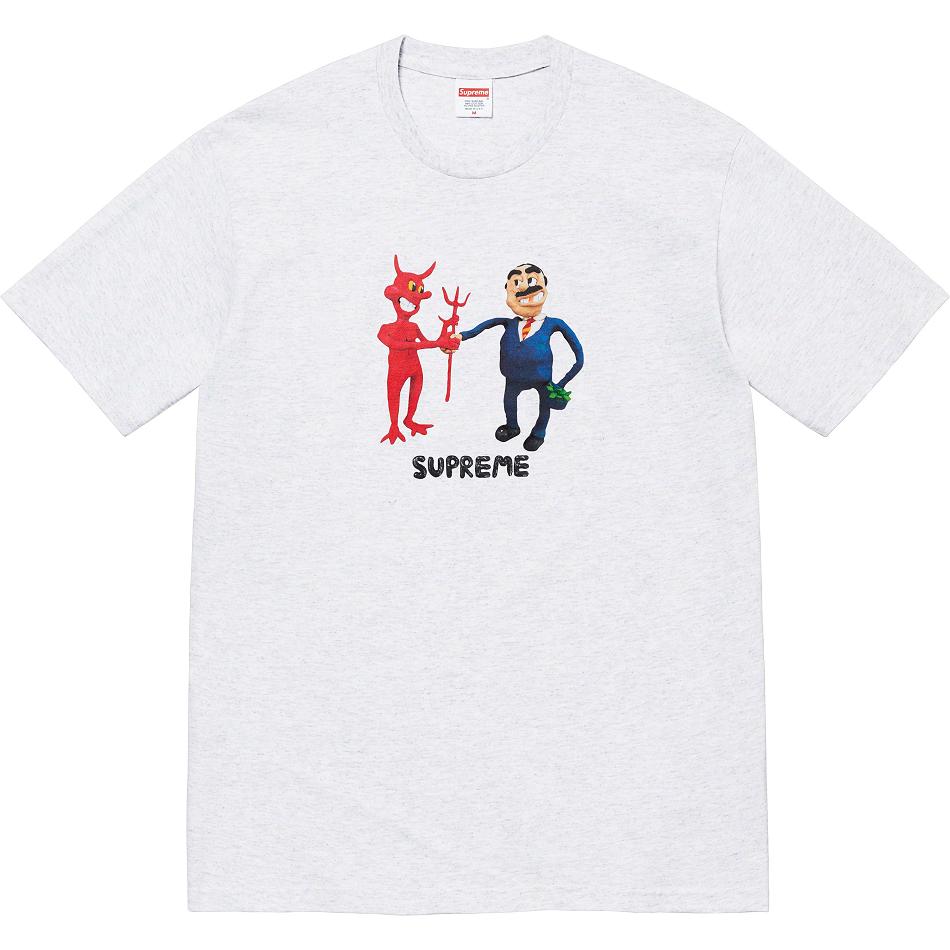 Supreme Business Tee T Shirts Beige | DK379EX