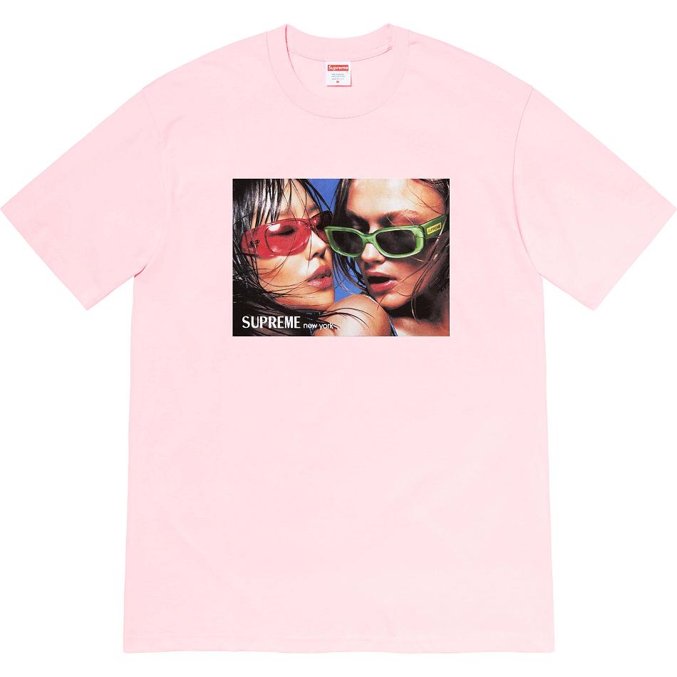 Supreme Eyewear Tee T Shirts Lyserød | DK366HK