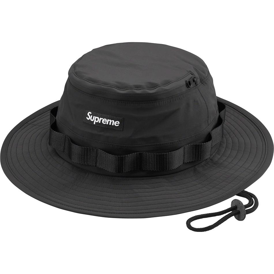 Supreme GORE-TEX PACLITE® Net Boonie Hat Sort | DK454MA