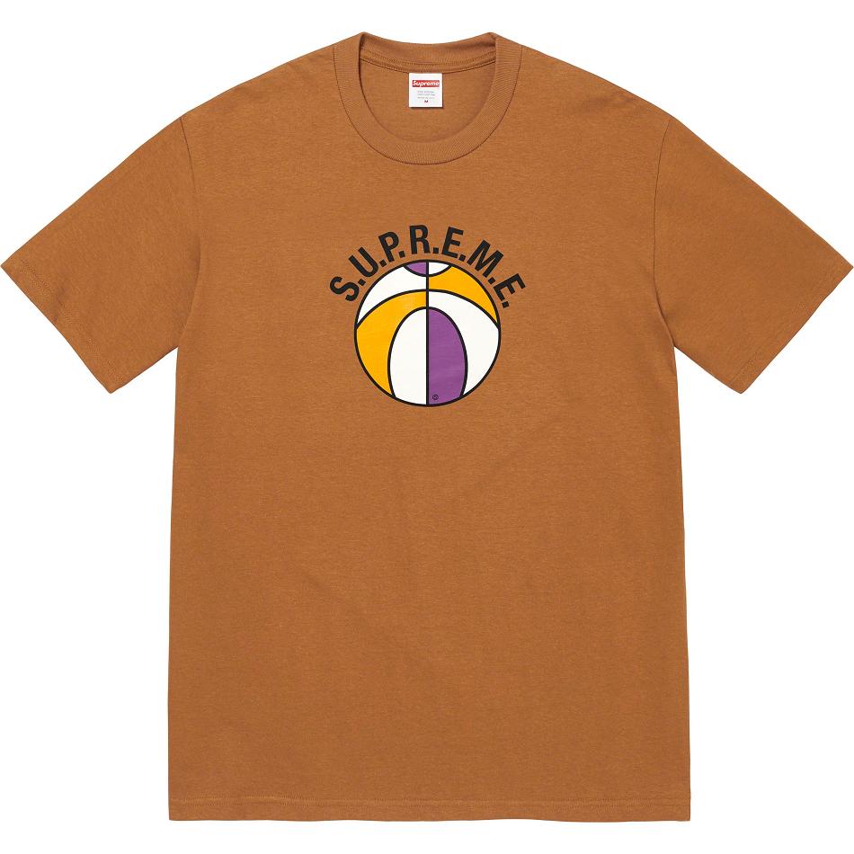 Supreme League Tee T Shirts Brune | DK360PQ