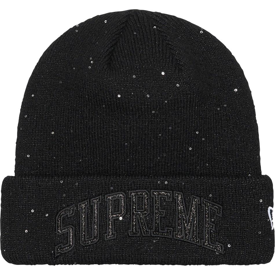 Supreme New Era® Metallic Arc Beanie Hat Sort | DK445JJ