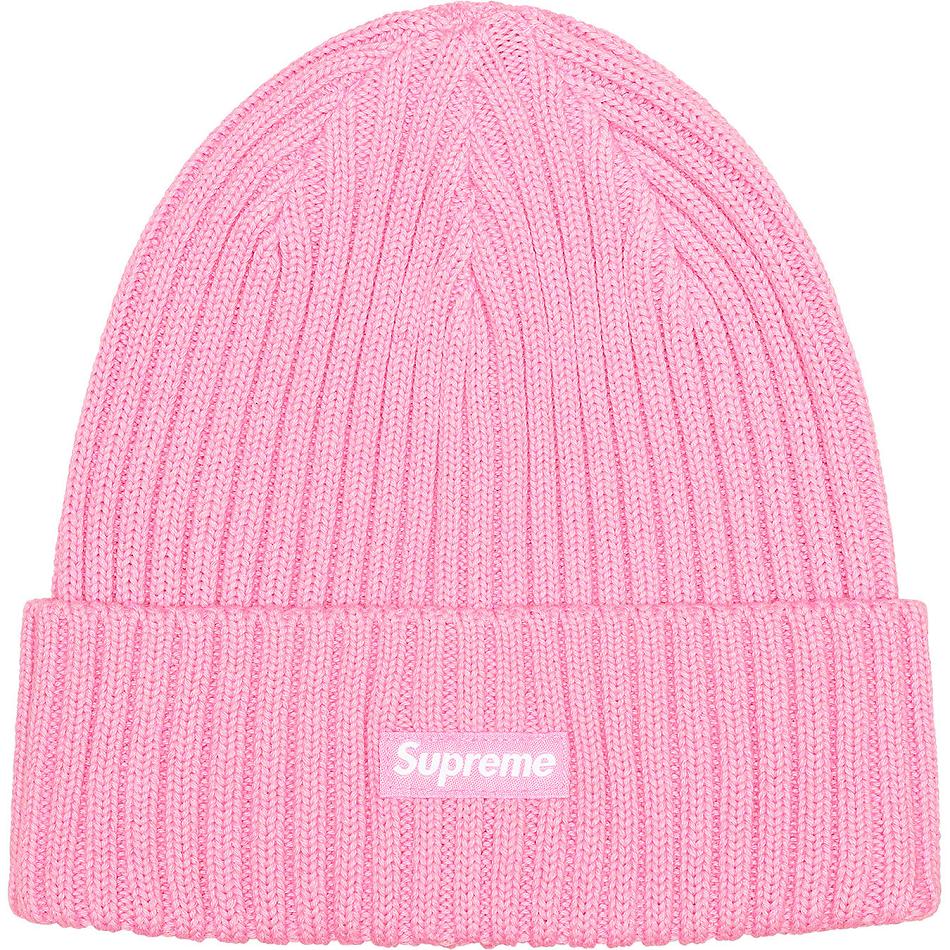 Supreme Overdyed Beanie Hat Lyserød | DK431EX