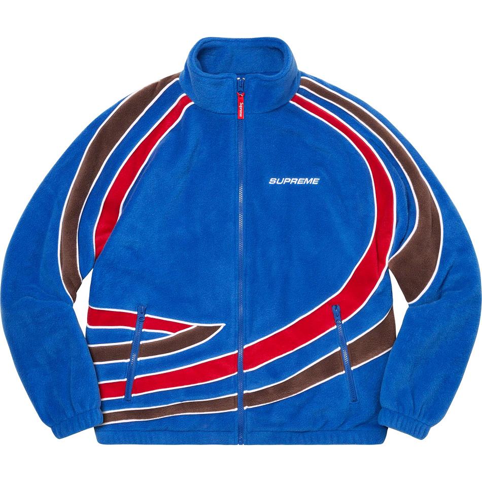 Supreme Racing Fleece Jakke Blå | DK148YU