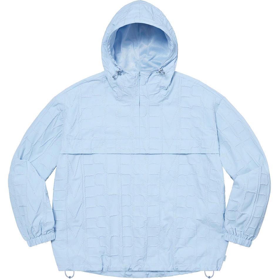 Supreme Repeat Stitch Anorak Jakke Blå | DK150IS