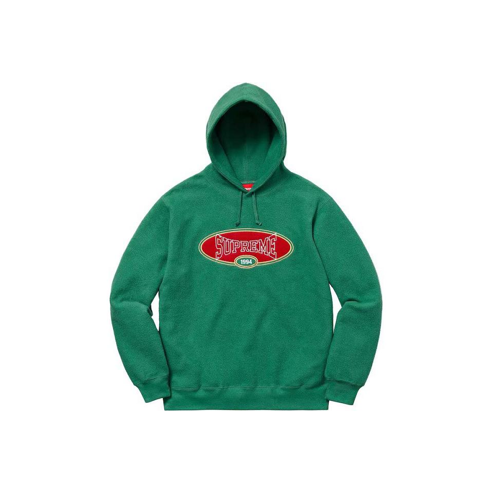 Supreme Reverse Fleece Hætte Sweatshirts Grøn | DK331UT