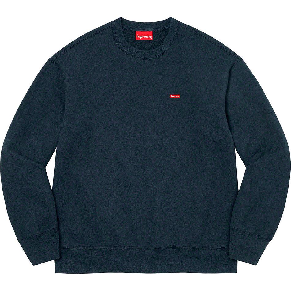 Supreme Small Box Crewneck Sweatshirts Mørkeblå | DK307OR