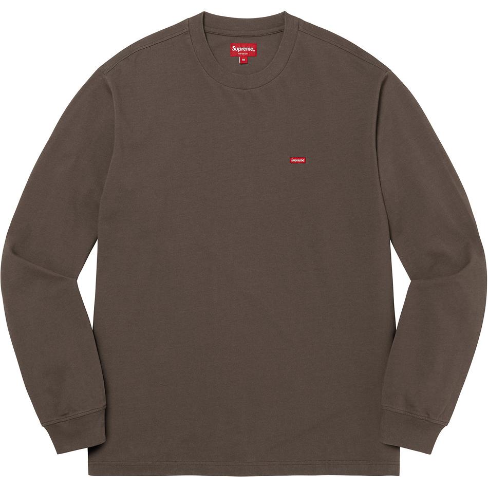 Supreme Small Box L/S Tee Trøjer Brune | DK250RW