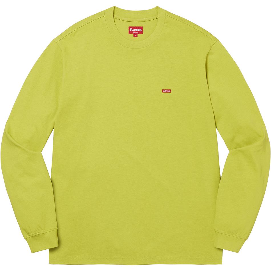 Supreme Small Box L/S Tee Trøjer Grøn | DK245NB