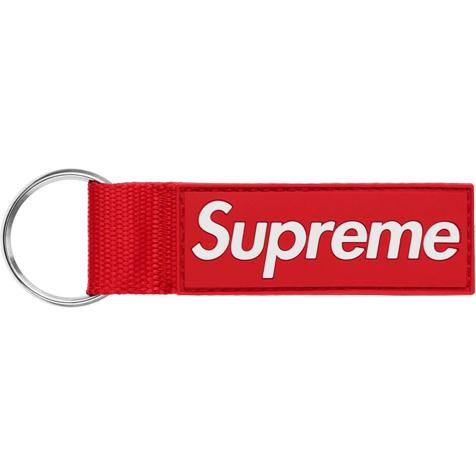 Supreme Webbing Keychain Accessories Rød | DK408YU