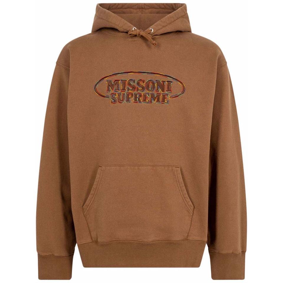 Supreme x Missoni Logo Hættetrøje Brune | DK135LH