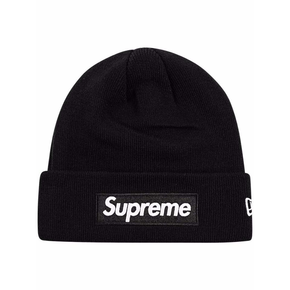 Supreme x New Era Box Logo Beanie Hat Sort | DK485TV