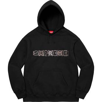 Supreme Beaded Hætte Sweatshirts Sort | DK316KI