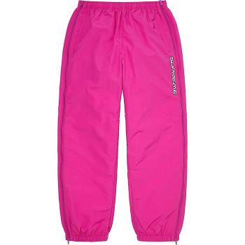 Supreme Full Zip Baggy Warm Up Pant Bukser Lyserød | DK160KI