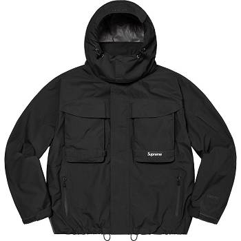 Supreme GORE-TEX PACLITE® Lette Shell Jakke Sort | DK144WY