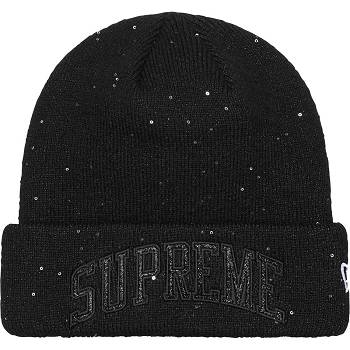 Supreme New Era® Metallic Arc Beanie Hat Sort | DK445JJ