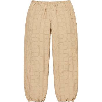 Supreme Repeat Stitch Track Pant Bukser Brune | DK193NB