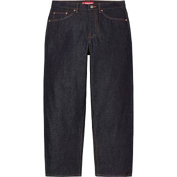 Supreme Rigid Baggy Jean Bukser Sort | DK164CE