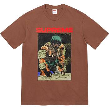 Supreme Ronin Tee T Shirts Brune | DK351QZ