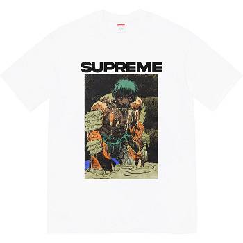 Supreme Ronin Tee T Shirts Hvide | DK354RW