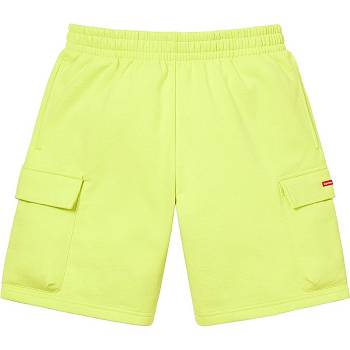 Supreme Small Box Baggy Cargo Sweat Shorts Mintgrønne | DK221QZ