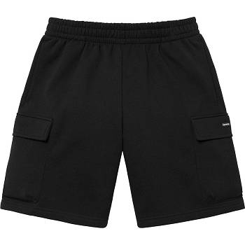 Supreme Small Box Baggy Cargo Sweat Shorts Sort | DK222WY