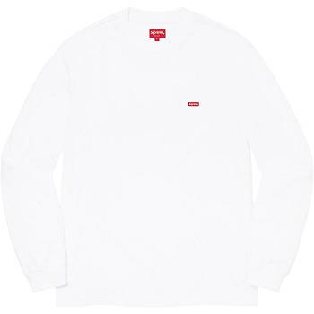 Supreme Small Box L/S Tee Trøjer Hvide | DK244BC