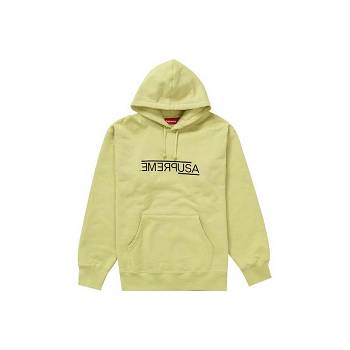 Supreme USA Hætte Sweatshirts Gul | DK336SO