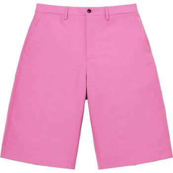 Supreme Uld Trouser Shorts Lyserød | DK238KI