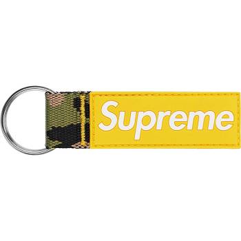 Supreme Webbing Keychain Accessories Gul | DK410IS